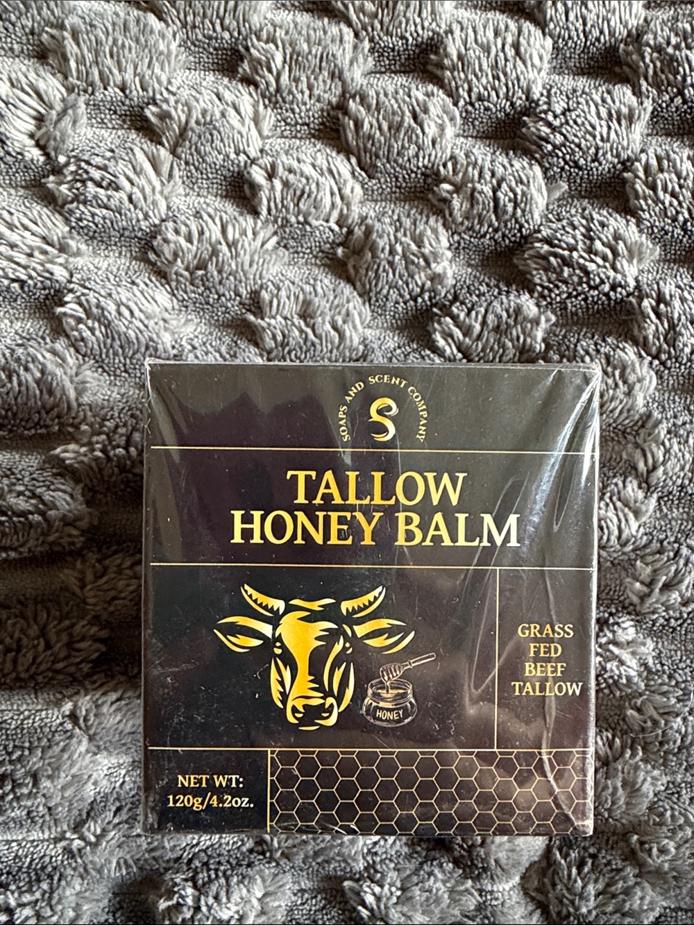 Tallow Honey Balm - Women Bath & Body (Black & Gold)